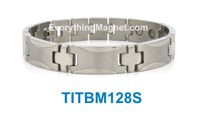 Titanium Magnetic Bracelet - TITBM128S