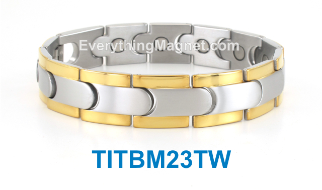 Titanium Magnetic Bracelet - TITBM23TW