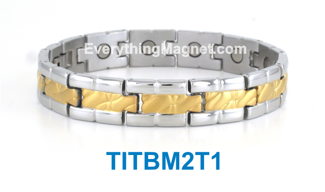 Titanium Magnetic Bracelet - TITBM2T1
