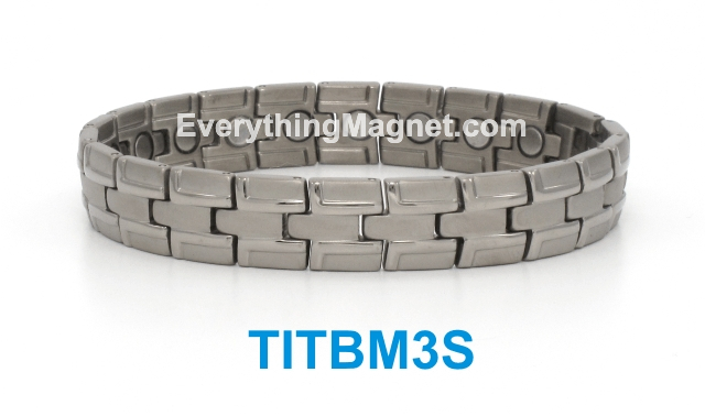 Titanium Magnetic Bracelet - TITBM3S