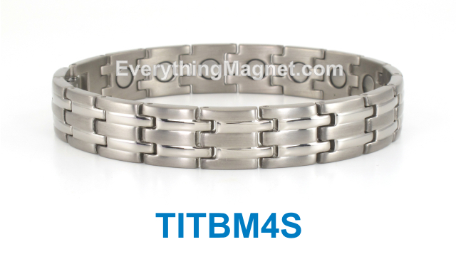 Titanium Magnetic Bracelet - TITBM4S