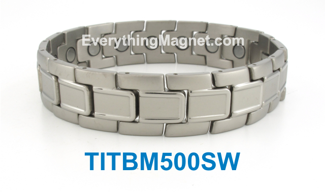 Titanium Magnetic Bracelet - TITBM500SW