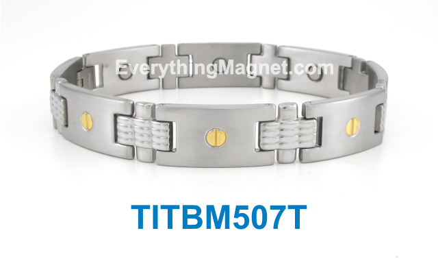 Titanium Magnetic Bracelet - TITBM507T