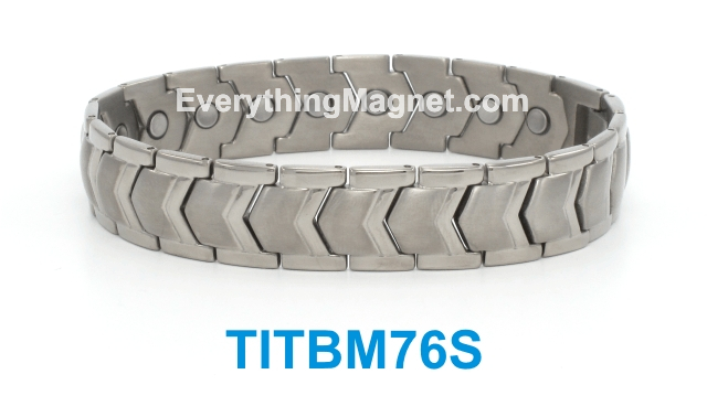 Titanium Magnetic Bracelet - TITBM76S