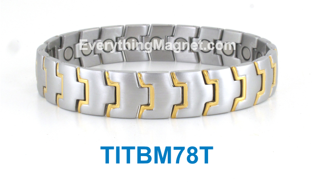 Titanium Magnetic Bracelet - TITBM78T