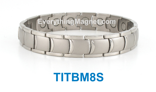 Titanium Magnetic Bracelet - TITBM8S