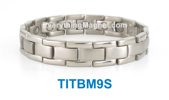 Titanium Magnetic Bracelet - TITBM9S