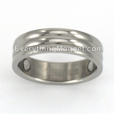 Magnetic Titanium Ring (Size 8-14) - TR2S