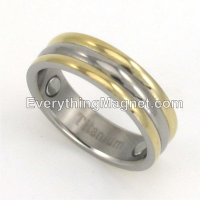 Magnetic Titanium Ring (Size 8-14) - TR2T